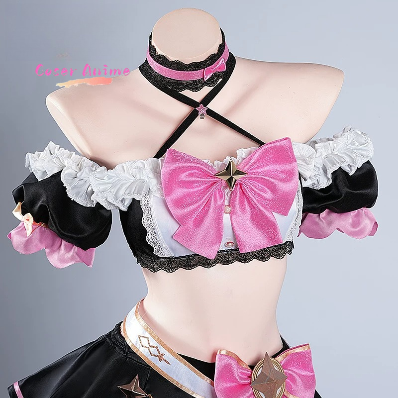 Cosplay Anime N - ゲームブルーアーカイブ A.R.O.N.A コスプレ衣装制服ハロウィンカーニバルパーティークリスマスプレイロール服衣類