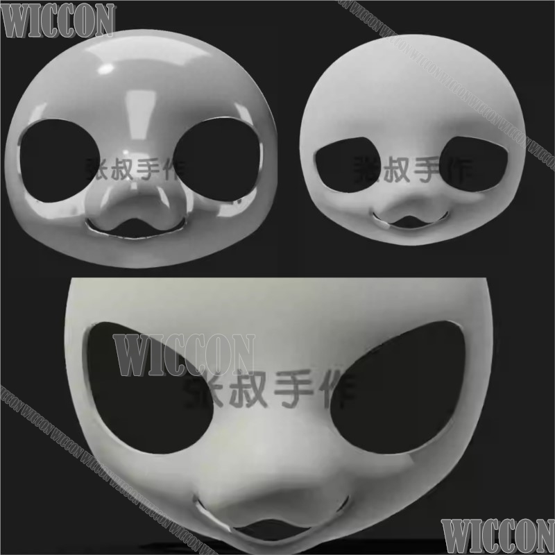 Anime Cosplay Mask - Kig 毛皮のような動物の頭蓋骨コスプレ着ぐるみ Kig マスク 3D かわいいかわいいマスクガール女性男性ハロウィンパーティー