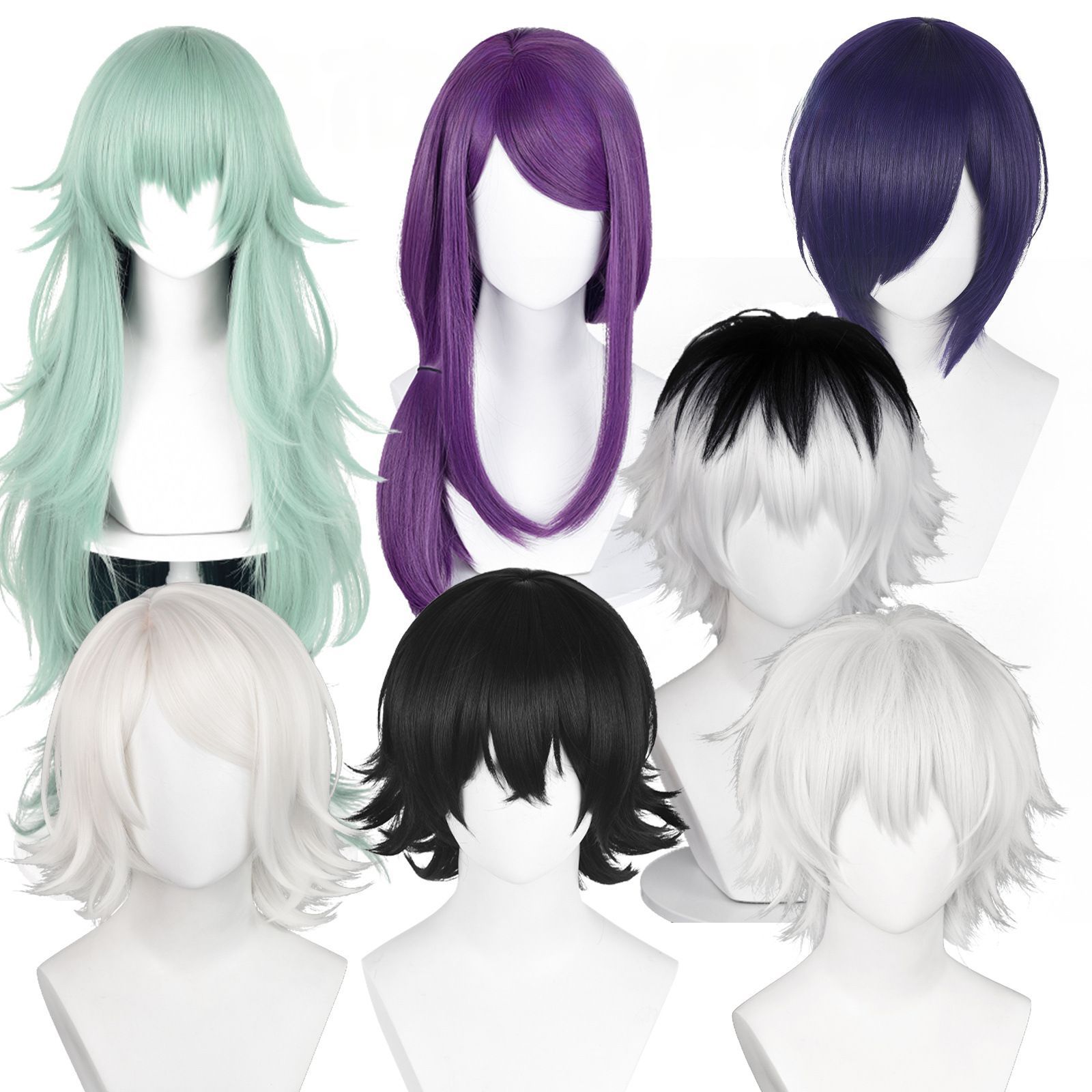 Anime Cosplay Tokyo Ghoul - アニメトーキョクグール金木拳コスプレウィッグ,ササキハイゼ,スズヤトウカキリシマ,耐熱合成ウィッグ