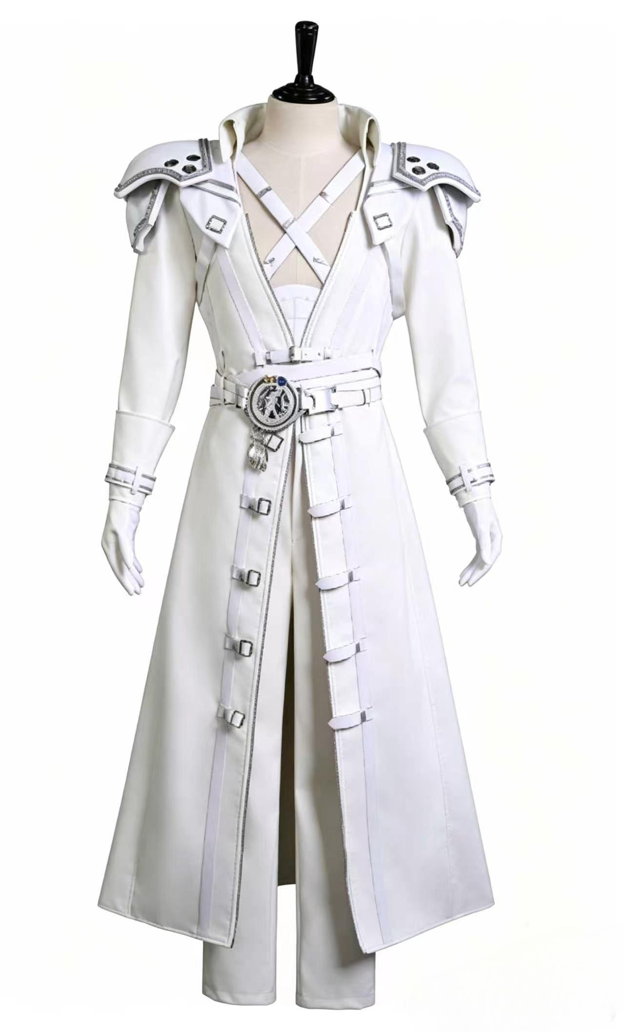 Anime Cosplay Series - セフィロス ピュアアングル ファンタジー ホワイト ポールドロン FFVII