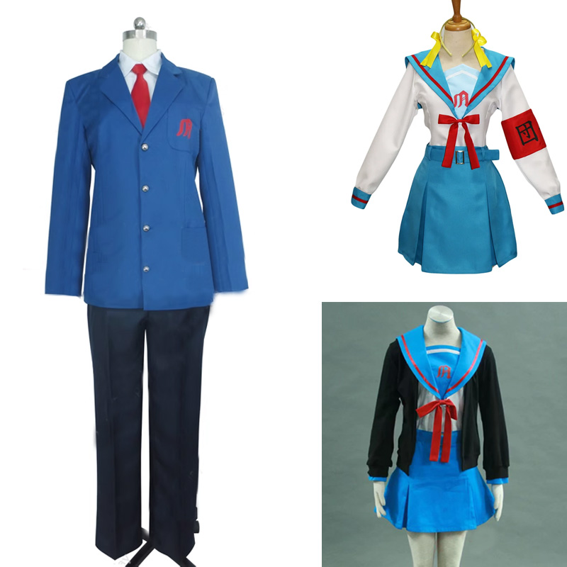 Cosplay Anime Yuki - 綾波レイハルハ綾波ユキ京子セーラー制服コスプレ小泉律衣装カスタムサイズ