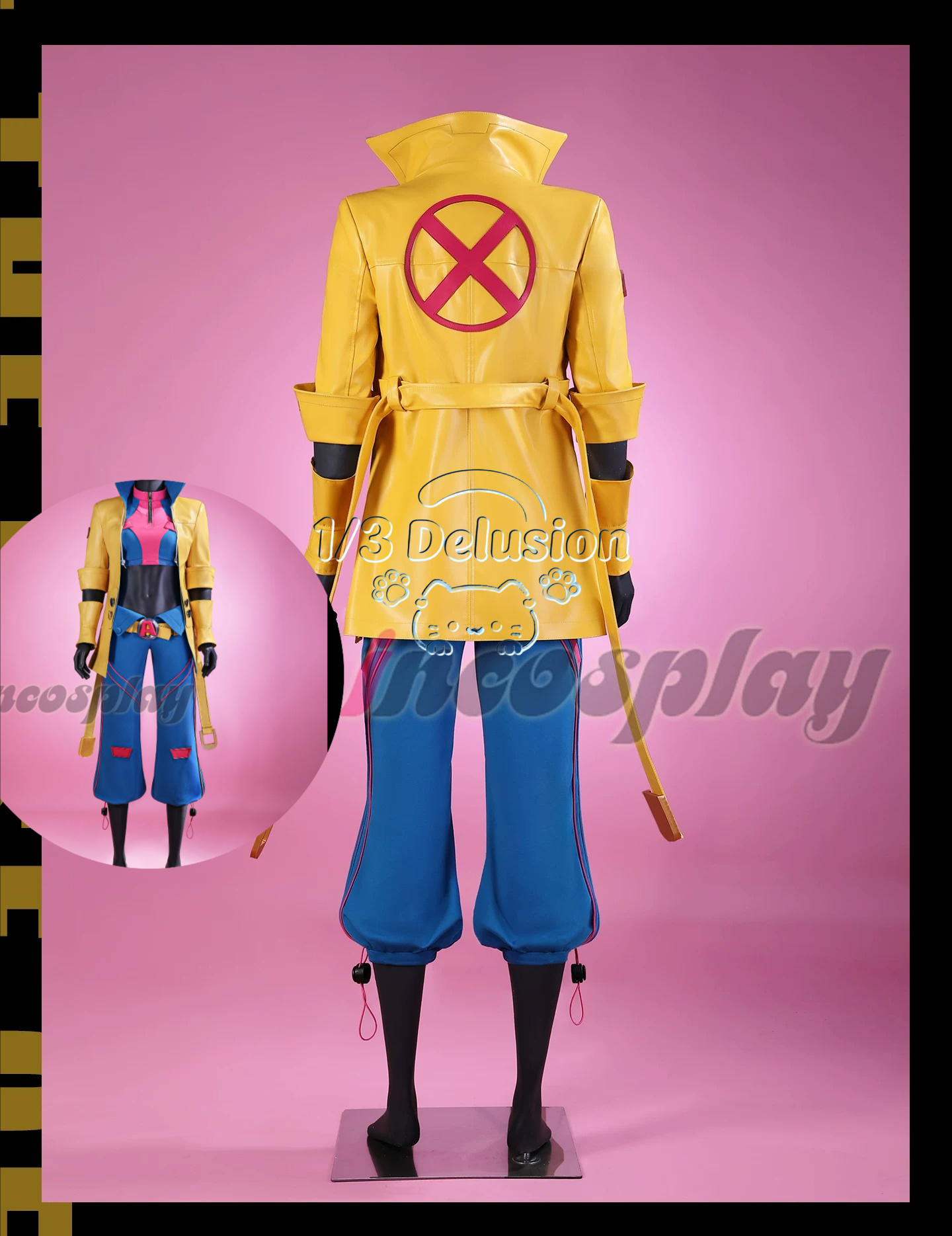 Anime Cosplay Series - アニメゲームシリーズ：ジュビリーコスプレコスチューム 女性用ゲームキャラクター フルセット ハロウィンパーティーカーニバルスーツ 1/3デリュージョン