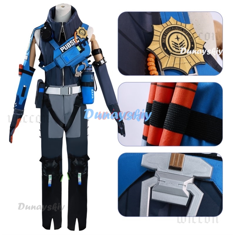 Cosplay Anime N - Zenless Zone Zero セス・ローレウ コスプレキット N.E.P.S