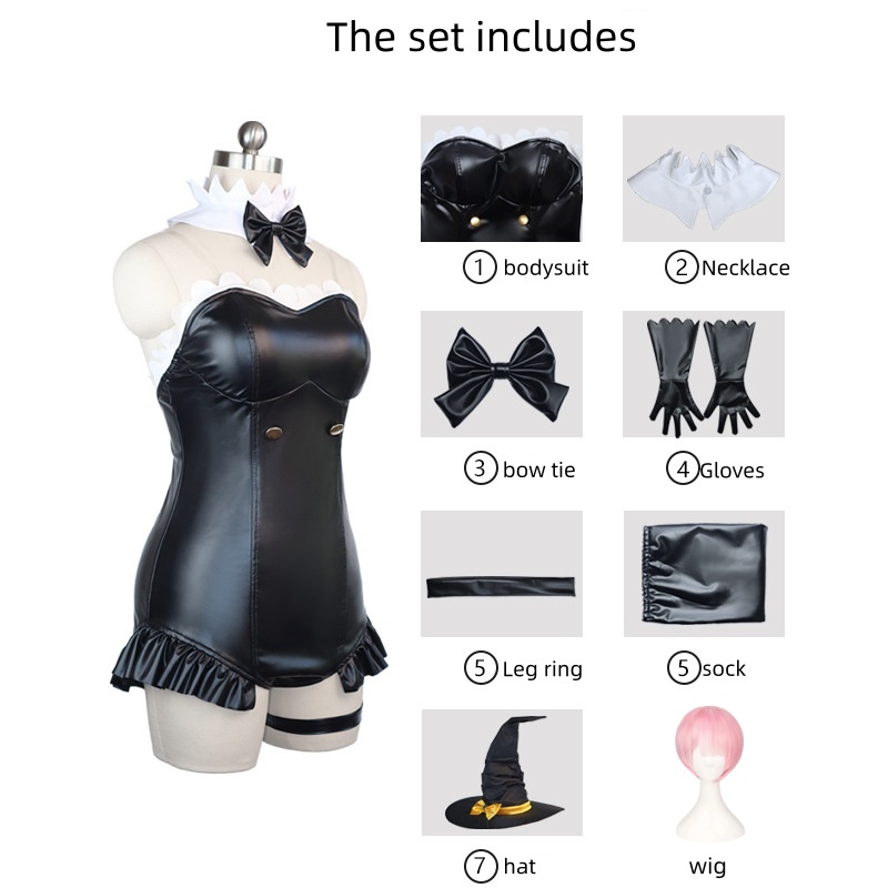 Re:ゼロから始める異世界生活 レム コスプレ衣装 魔法の魔 - Anime Cosplay Rem のレビューと価格
