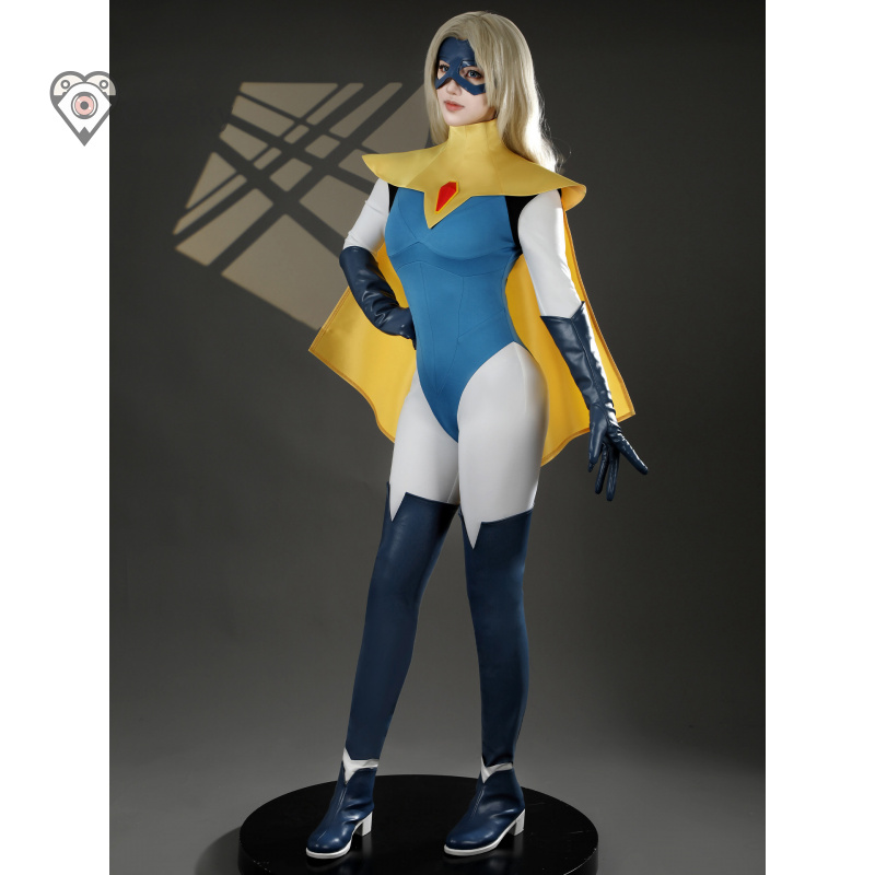 ブロンドブレザーゲームディスパッチコスプレ衣装女性用ファンタ - Anime Cosplay Mask のレビューと価格