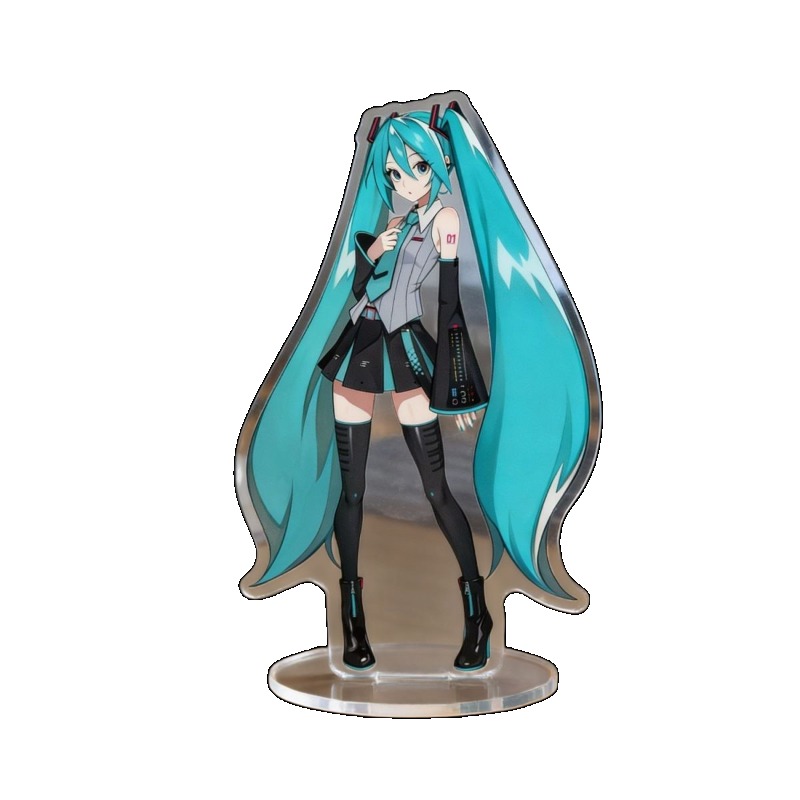 初音ミク 10 センチメートルアクリルスタンドかわいいアニメ - Anime Cosplay Series のレビューと価格