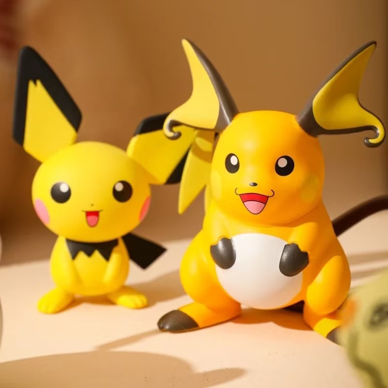 ポケモンアニメフィギュアミュウツーゲンガーピカチュウイーブイ - Anime Cosplay Pokemon のレビューと価格