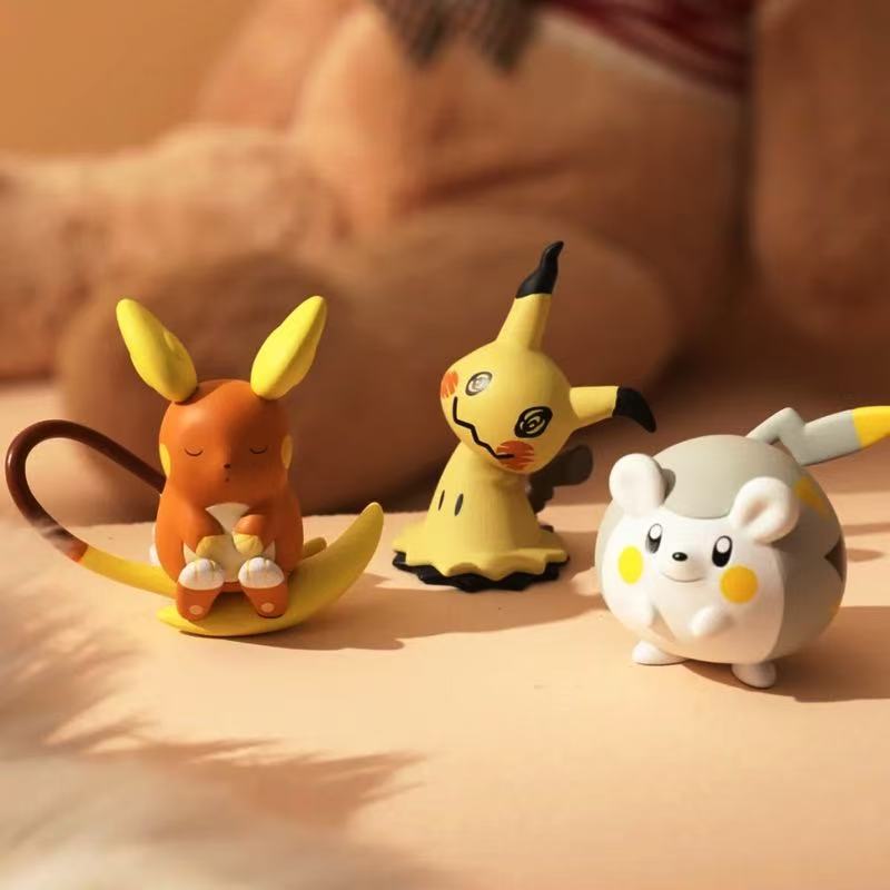 ポケモンアニメフィギュアミュウツーゲンガーピカチュウイーブイ - Anime Cosplay Pokemon のレビューと価格
