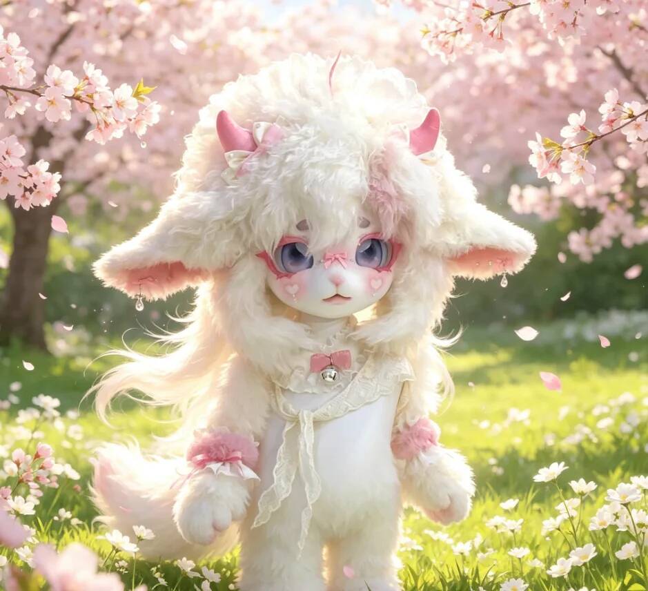 手作りキグフーリーコスチュームヘッド　可愛い羊/子羊ケモノマ - Anime Cosplay Mask のレビューと価格