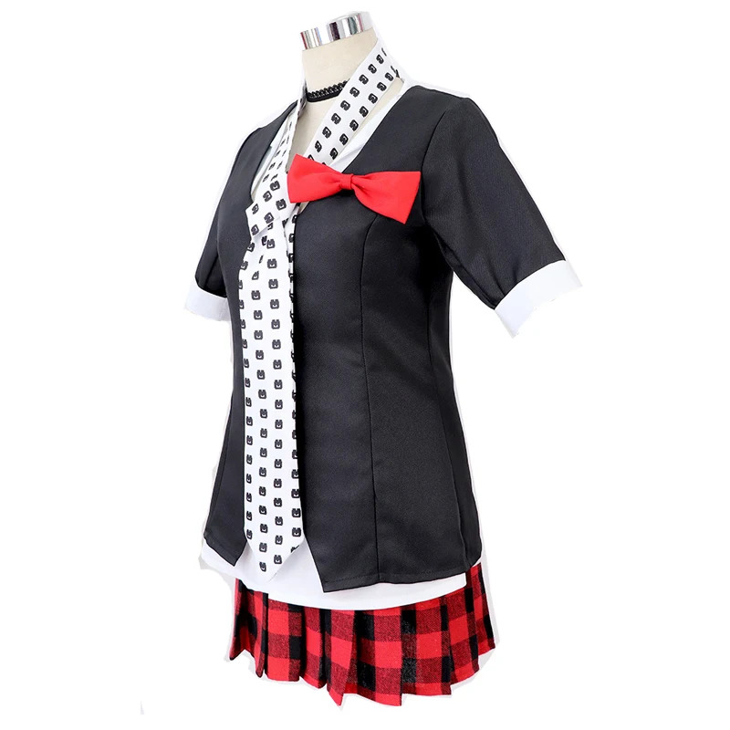 アニメダンガンロンパコスプレ衣装江ノ島盾子制服カフェ服ショー - Anime Cosplay Cafe のレビューと価格