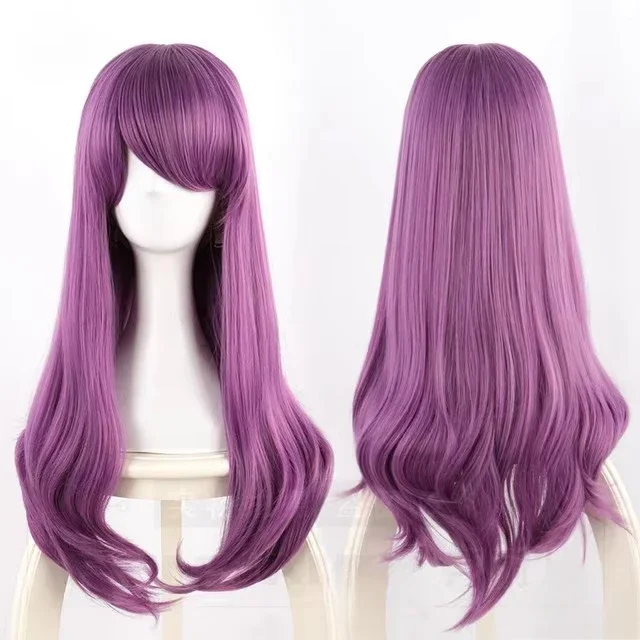 神城リゼコスプレウィッグ東京グールコスプレロング波状紫混合耐 - Anime Cosplay Tokyo Ghoul のレビューと価格