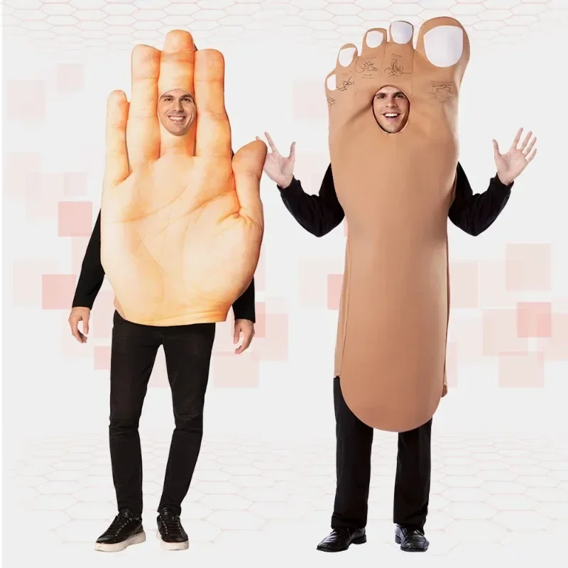 ハロウィンコスチュームコスプレ手足衣装友人カップル面白いドレ - Anime Cosplay Couple のレビューと価格