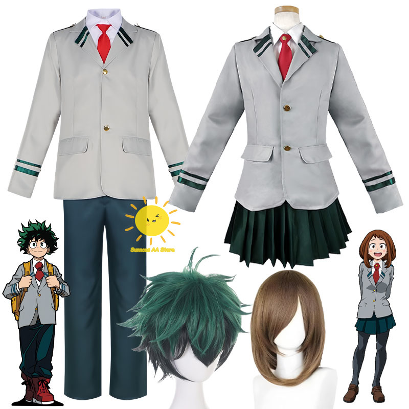 アニメ緑谷出久お茶子うららくコスプレ僕のヒーローアカデミアコ - Anime Cosplay Dance のレビューと価格
