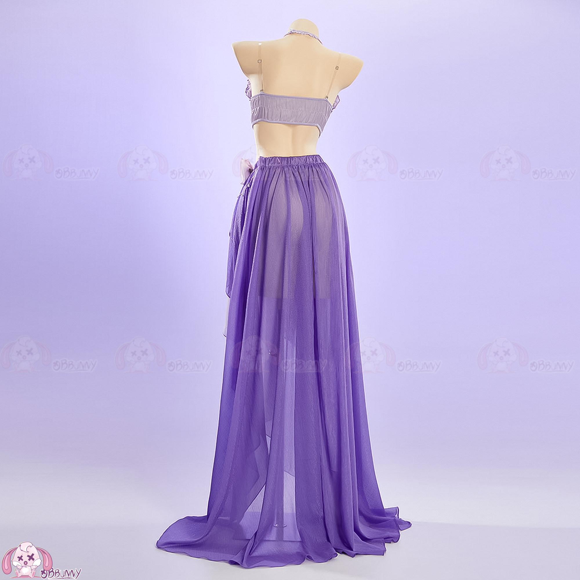 紫の花の妖精ライトエルフ妖精ダンスドレスコスプレ衣装、同人印 - Anime Cosplay Dance のレビューと価格