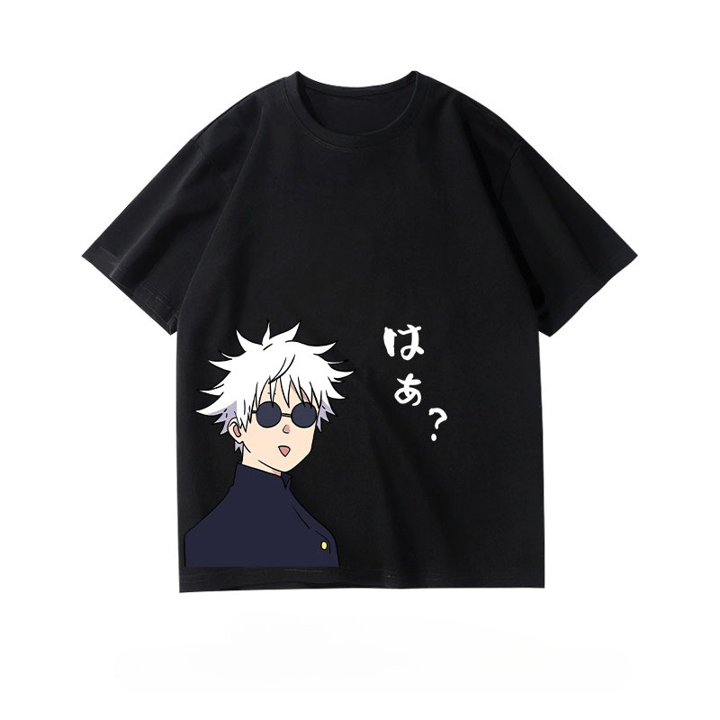 2026 アニメ Tシャツ呪術廻戦五条悟ユウジ Tシャツ男性 - Anime Cosplay For Couples のレビューと価格