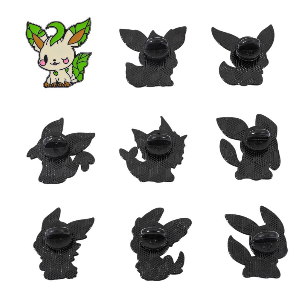 かわいいポケモンイーブイエナメルピンアニメメタルブローチかわ - Anime Cosplay Pokemon のレビューと価格