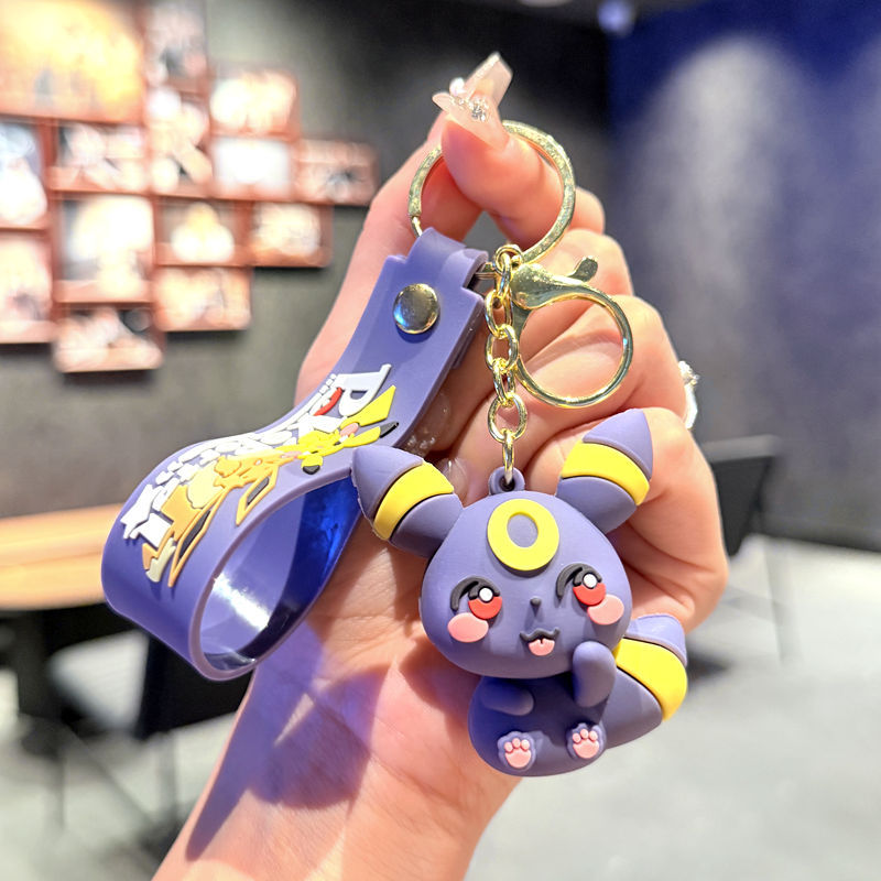 ポケモンアニメピカチュウキーホルダーかわいいイーブイランドセ - Anime Cosplay Pokemon のレビューと価格
