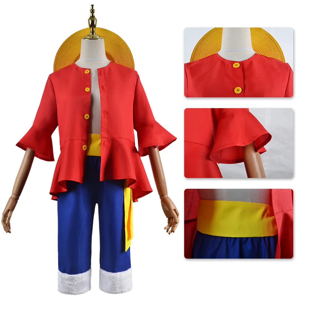 アニメ モンキー・D・ルフィ コスプレ衣装 ワンピース 太陽 - Anime Cosplay Pics のレビューと価格