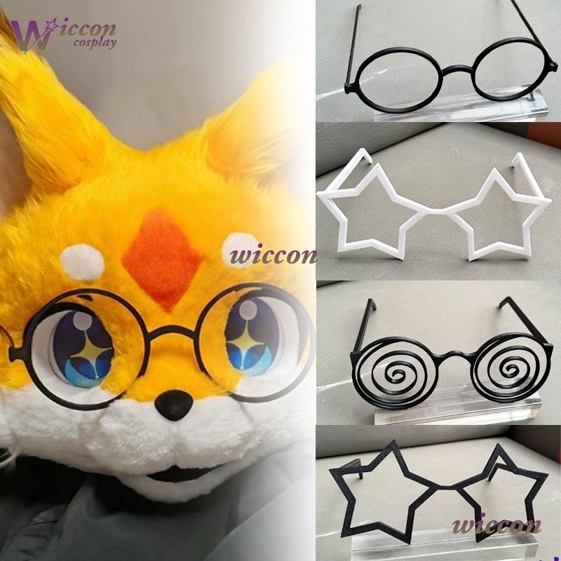 OHaYo 25cm メガネ ファー スーツ アクセサリー  - Anime Cosplay Mask のレビューと価格
