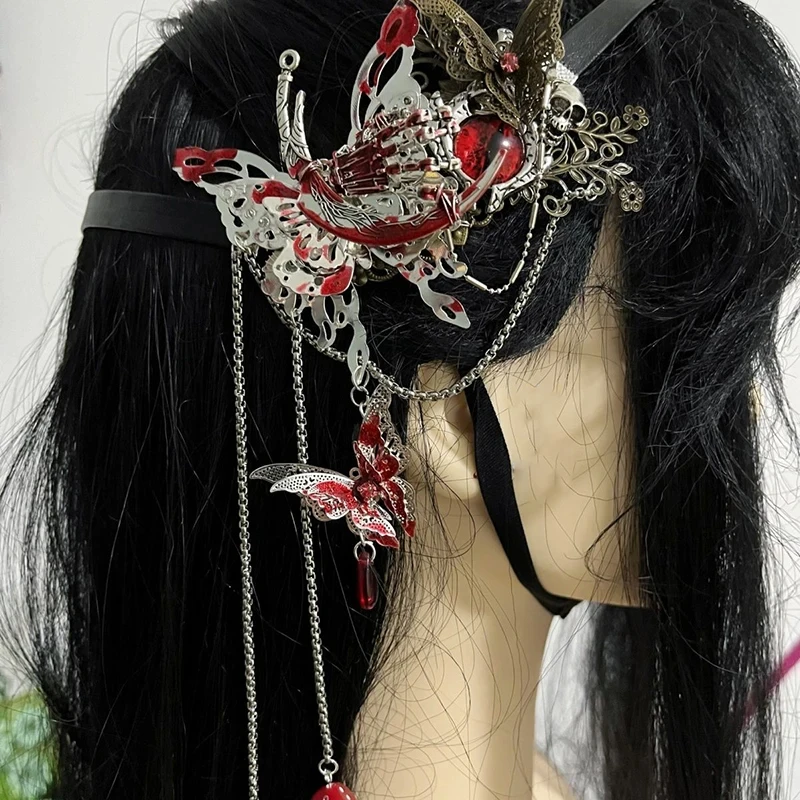 アニメ天国役員祝福天関 Ci Fu 華成コスプレアイシェード - Anime Cosplay Mask のレビューと価格