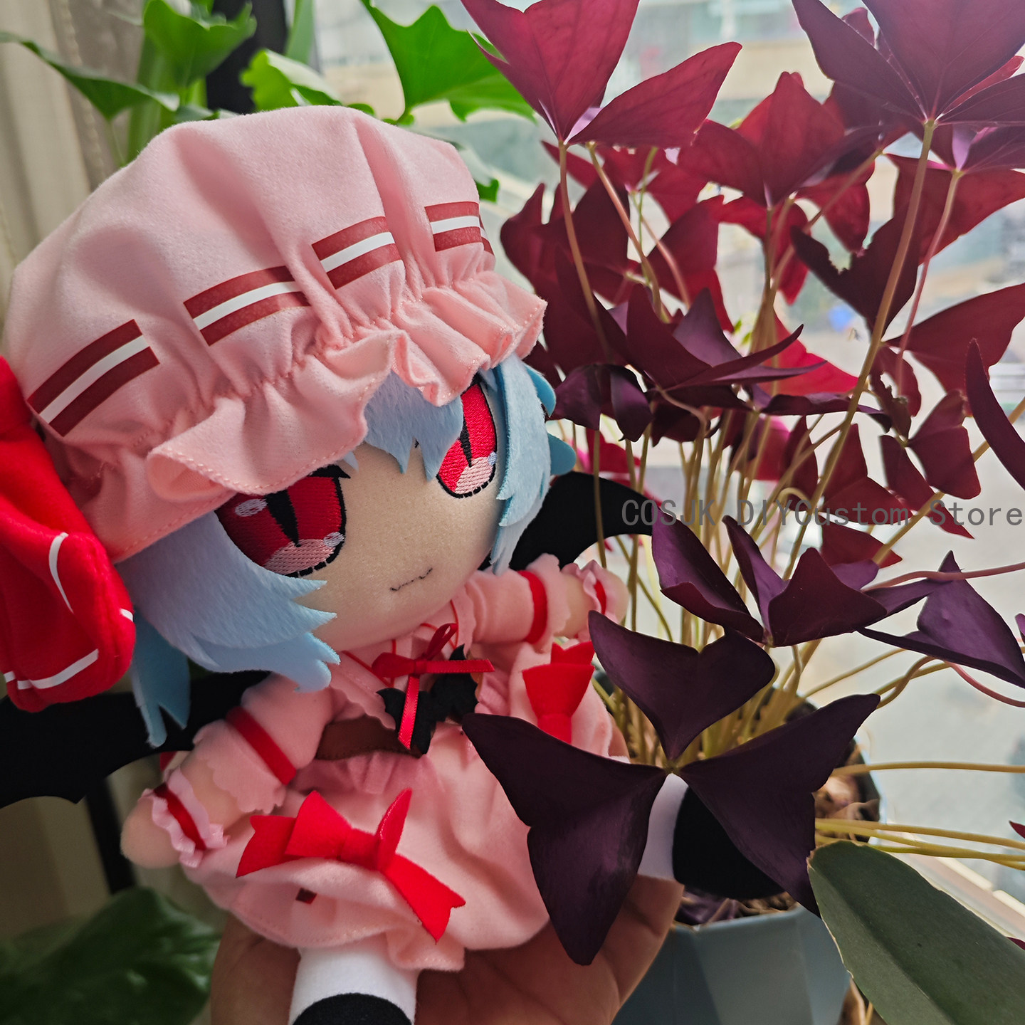 アニメ東方プロジェクトレミリア・スカーレットフモ漫画ぬいぐる - Anime Cosplay Sus のレビューと価格