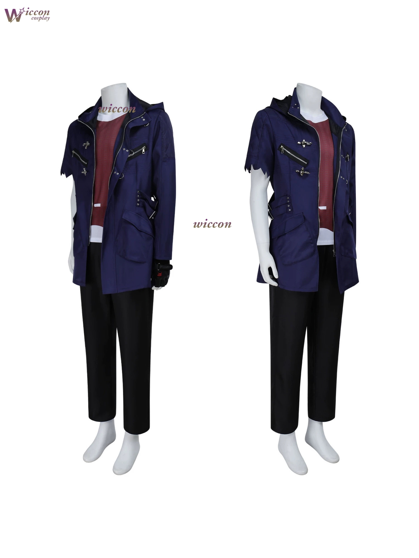 ゲーム DMC 5 ネロコスプレ衣装コートパンツウィッグデビ - Cosplay Anime N のレビューと価格