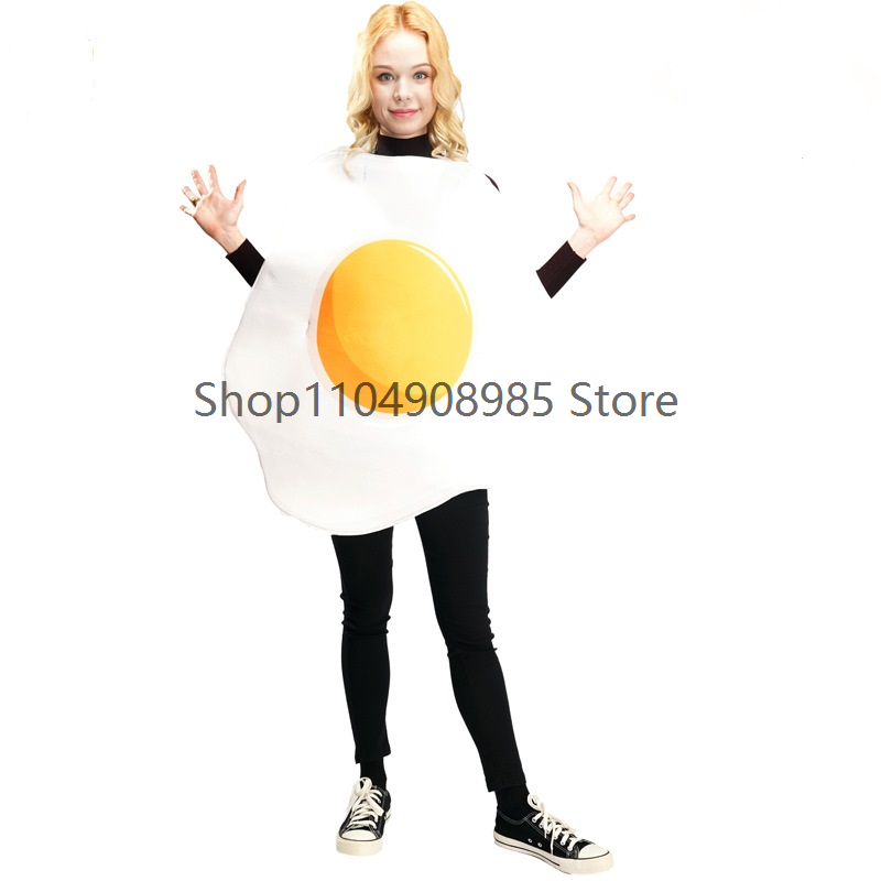 面白いコスプレ衣装カップルエッグベーコンハロウィンカーニバル - Anime Cosplay Couple のレビューと価格